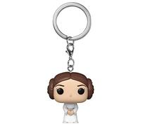 Funko Pop! Keychain: Star Wars - Princess Leia - Princesa Leia - Minifigura de Vinilo Coleccionable Llavero Original - Relleno de Calcetines - Idea de Regalo- Mercancia Oficial - Movies Fans