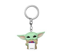 Funko Pop! Keychain: Star Wars - The Mandalorian and Grogu - Grogu - Llavero Llavero Original - Mini Figura Coleccionable - Regalo para calcetín - Idea de Regalo - Mercancía Oficial