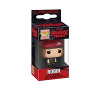 Funko Pop! Keychain: Stranger Things - Robin - Minifigura de Vinilo Coleccionable Llavero Original - Relleno de Calcetines - Idea de Regalo- Mercancia Oficial - TV Fans - Minifigura