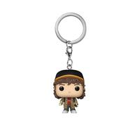 Funko POP! Keychain: Stranger Things Season 5 - Dustin Henderson - Minifigura de Vinilo Coleccionable Llavero Original - Relleno de Calcetines - Idea de Regalo - Mercancia Oficial