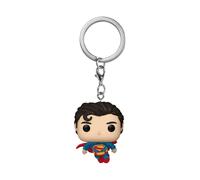 Funko Pop! Keychain: Superman 2025- Superman - Minifigura de Vinilo Coleccionable Llavero Original - Relleno de Calcetines - Idea de Regalo - Mercancia Oficial - Movies Fans