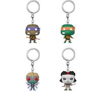 Funko Pop! Keychain: Teenage Mutant Ninja Turtles - Leonardo - TMNT Retro/Classic - Minifigura de Vinilo Coleccionable Llavero Original - Relleno de Calcetines - Idea de Regalo - Mercancia Oficial