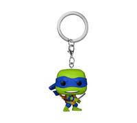 Funko Pop! Keychain: Teenage Mutant Ninja Turtles (TMNT) - Leonardo - Tortugas Ninja - Minifigura de Vinilo Coleccionable Llavero Original - Relleno de Calcetines - Idea de Regalo- Mercancia Oficial