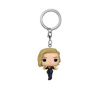 Funko Pop! Keychain: The Marvels - Captain Marvel - Minifigura de Vinilo Coleccionable Llavero Original - Relleno de Calcetines - Idea de Regalo- Mercancia Oficial - Movies Fans - Minifigura