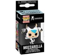 Funko Pop! Keychain: Tokidoki - Mozzerella - Mozzarella - Minifigura de Vinilo Coleccionable Llavero Original - Relleno de Calcetines - Idea de Regalo- Mercancia Oficial - Anime Fans - Minifigura