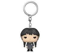 Funko Pop! Keychain: Wednesday Addams - Wednesday Addams - Merlina - Minifigura de Vinilo Coleccionable Llavero Original - Relleno de Calcetines - Idea de Regalo- Mercancia Oficial - TV Fans