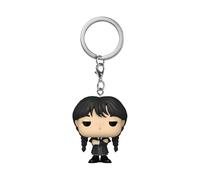 Funko Pop! Keychain: Wednesday - Wednesday - Merlina - Minifigura de Vinilo Coleccionable Llavero Original - Relleno de Calcetines - Idea de Regalo - Mercancia Oficial - TV Fans - Minifigura