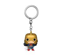 Funko POP! Keychain: WW 80th - Wonder Woman - (Flashpoint) - DC Comics - Collectable Vinilo Mini Figure Llavero Novedoso - Relleno De Calcetín - Idea De Regalo - Mercancía Oficial