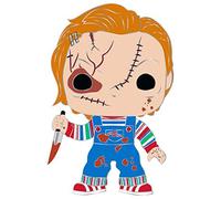 Funko Pop! Large Enamel Pin Horror: Chucky - Chucky Pins de Esmalte- Broche Coleccionable - para Mochilas Y Bolsos - Idea de Regalo- Mercancia Oficial - Movies Fans