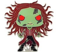 Funko Pop! Large Enamel Pin MARVEL: Marvel - Scarlet Witch - What If - ZOMBIE WANDA MAXIMOFF - Marvel What If Pins de Esmalte- Broche Coleccionable - para Mochilas Y Bolsos - Idea de Regalo