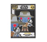 Funko Pop! Large Enamel Pin Star Wars: Clone Wars - CAD Bane Pins de Esmalte- Broche Coleccionable - para Mochilas Y Bolsos - Idea de Regalo- Mercancia Oficial - Movies Fans