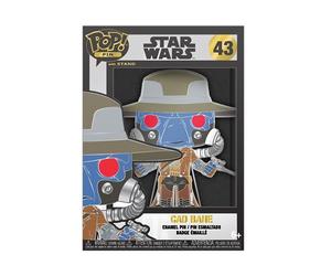 Funko Pop! Large Enamel Pin Star Wars: Clone Wars - CAD Bane Pins de Esmalte- Broche Coleccionable - para Mochilas Y Bolsos - Idea de Regalo- Mercancia Oficial - Movies Fans