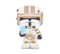 Funko Pop! Large Enamel Pin Star Wars: Commander Clone Cody Cody Pins de Esmalte- Broche Coleccionable - para Mochilas Y Bolsos - Idea de Regalo- Mercancia Oficial - Movies Fans