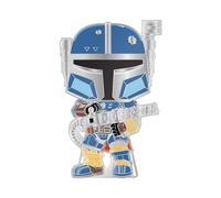 Funko Pop! Large Enamel Pin Star Wars: Heavy Armor Mando - The Mandalorian Pins de Esmalte- Broche Coleccionable - para Mochilas Y Bolsos - Idea de Regalo- Mercancia Oficial - TV Fans