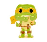 Funko Pop! Large Enamel Pin Teenage Mutant Ninja Turtles (TMNT) : Michelangelo Pins de Esmalte- Broche Coleccionable - para Mochilas Y Bolsos - Idea de Regalo- Mercancia Oficial - TV Fans