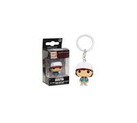 Funko Pop Llavero Stranger Things Dustin Figura de Acción,Multi