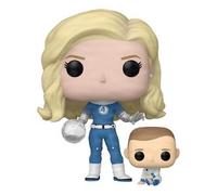 Funko Pop! - Los 4 Fantásticos First Steps - Invisible Woman & Franklin