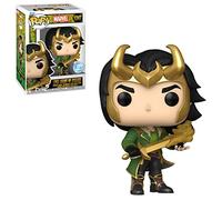 Funko Pop Marvel #1247 - Loki: Agente de Asgard (exclusivo) traje rojo (regular)
