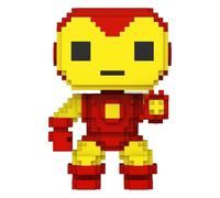 Funko Pop! Marvel: 8-bit - Iron Man - Marvel Comics | Merchandising Oficial de Superheroes - Figura de Vinilo Coleccionable para Decoración - Regalo Friki de Cumpleaños
