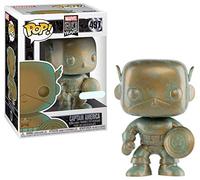 Funko POP CAPITÁN AMÉRICA 497 Patina MARVEL 80th Anniversary Special Edition