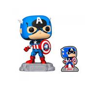 Figura Funko POP! Marvel: Avengers Beyond Earth's Mightiest - Captain America (Special Edition with Pin) 1290 (Caixa Danificada)