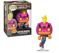 Funko Pop! Marvel Black light - Capitana Marvel Exclusivo, 55213, Nº908