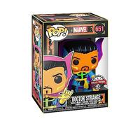 Funko POP! Marvel: Black Light - Dr. Doctor Strange - Marvel Comics - Figuras Miniaturas Coleccionables Para Exhibición - Idea De Regalo - Mercancía Oficial - Juguetes Para Niños Y Adultos