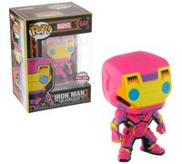 ¡Figura pop! Iron-Man Marvel Luz Negra - FUNKO