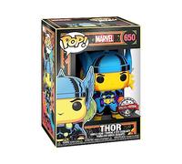 Funko POP! Marvel: Black Light - Thor - Marvel Comics - Figuras Miniaturas Coleccionables Para Exhibición - Idea De Regalo - Mercancía Oficial - Juguetes Para Niños Y Adultos - Fans De Comic Books