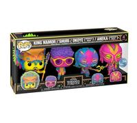 Funko Pop Marvel Black Panther Wakanda Forever Pack de 4 King Namor/Shuri/Okoye/Aneka