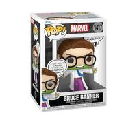 Funko Pop! Marvel: Bruce Banner - Hulk - (Don't Make Me Angry) - Marvel Comics - Cómics Marvel - Figura de Vinilo Coleccionable - Idea de Regalo - Mercancia Oficial - Comic Books Fans