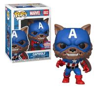 Funko pop marvel capitan america capwolf edicion limitada exclusiva 55506