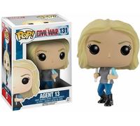 Funko POP MARVEL Capitán América Guerra Civil 131 Agente 13