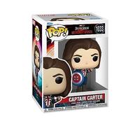 Funko Pop! Marvel: - Captain Carter - Doctor Strange - Figura de Vinilo Coleccionable - Idea de Regalo- Mercancia Oficial - Juguetes para Niños y Adultos - Movies Fans - Muñeco para Coleccionistas