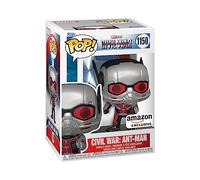 Funko Pop! Marvel: Civil War Construye una Escena - Ant-Man 8th - Captain America 3 - Exclusiva Amazon - Figura de Vinilo Coleccionable - Idea de Regalo- Mercancia Oficial - Movies Fans