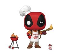 Funko Pop! Marvel: Deadpool 30th - Backyard Griller Deadpool - Figura de Vinilo Coleccionable - Idea de Regalo- Mercancia Oficial - Juguetes para Niños y Adultos - Comic Books Fans