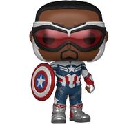 Funko Pop Marvel El Halcón Y El Soldado De Invierno Capitán América Sam