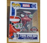 Funko Pop! Marvel Exclusive Spider-Man - Cyborg Spider-Man #723 w/ Free Acrylic Case