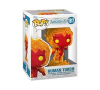 Funko Pop! Marvel: Fantastic Four - Human Torch - Figura de Vinilo Coleccionable - Idea de Regalo - Mercancía Oficial - Juguetes para niños y Adultos - Figura Modelo para coleccionistas y exhibición