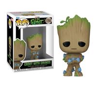 Funko Pop! Marvel: Guardians of The Galaxy - Groot with Grunds - Groot Shorts - Figura de Vinilo Coleccionable - Idea de Regalo- Mercancia Oficial - Juguetes para Niños y Adultos - TV Fans