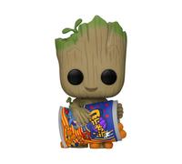 Funko POP! Marvel: Guardians of the Galaxy - Groot (1 in 6 Chase Chance) | Merchandising Oficial - Figura de Vinilo Coleccionable para Decoración - Regalo Friki de Cumpleaños