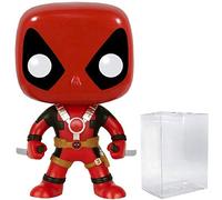 Funko Pop! Marvel Heroes: Deadpool with Two Swords #111 Vinyl Figure (Bundled with Pop Box Protector Case)