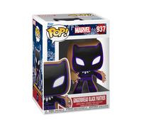 Funko Pop Marvel: Holiday - Black Panther - Marvel Comics - Cómics Marvel - Fig