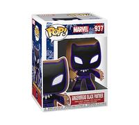 Funko Pop! Marvel: Holiday - Black Panther - Marvel Comics - Cómics Marvel - Figura de Vinilo Coleccionable - Idea de Regalo- Mercancia Oficial - Juguetes para Niños y Adultos - Comic Books Fans
