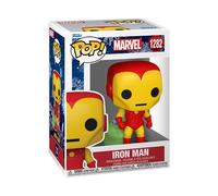 Funko Pop! Marvel: Holiday - Iron Man with Bag - Figura de Vinilo Coleccionable - Idea de Regalo- Mercancia Oficial - Juguetes para Niños y Adultos - Movies Fans - Muñeco para Coleccionistas
