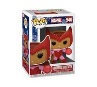 Funko Pop! Marvel: Holiday - Scarlet Witch - Marvel Comics - Cómics Marvel - Figura de Vinilo Coleccionable - Idea de Regalo- Mercancia Oficial - Juguetes para Niños y Adultos - Comic Books Fans