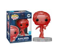 Funko Pop! Artist Series: Marvel Infinity Saga - Black Widow - Rojo - Figura de Vinilo Coleccionable - Incluye Estuche Protector de Plástico - Idea de Regalo- Mercancia Oficial