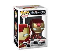 Funko Pop! Marvel: Juego de Los Vengadores - Iron Man - Traje Stark Tech - Figura Coleccionable de Vinilo - Idea para Regalo - Juguetes para niños y Adultos - Figura Modelo para coleccionistas