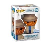 Funko Pop! Marvel: Los 4 Fantásticos 2025 - The Thing (Trench Coat) - Exclusiva Amazon - Figura de Vinilo Coleccionable - Idea de Regalo - Mercancia Oficial - Juguetes para Niños y Adultos