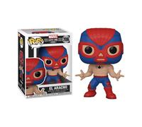 Funko 53862 marvel luchadores spider collectable toy, multicolour